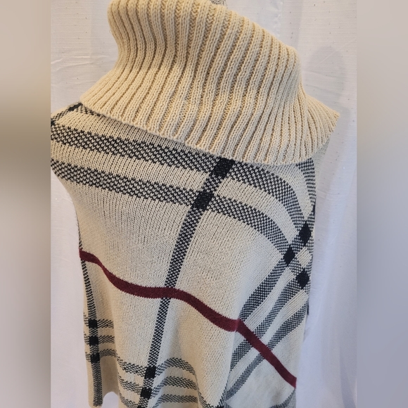 One Size S-XL Pullover knitted Ponch Style - Picture 6 of 7